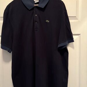 Lacoste Blue Polo Shirt Classic Style